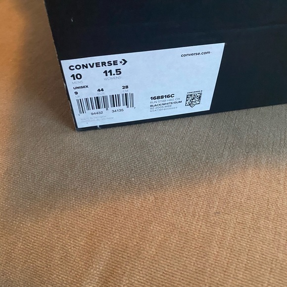 Brand New Limited Converse Run Star Hike Low Top - Picture 2 of 4